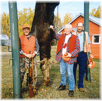 Hunting Moose at Frontier Lodge
