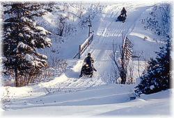 Snowmobiling Adventure Vacation - Frontier Lodge
